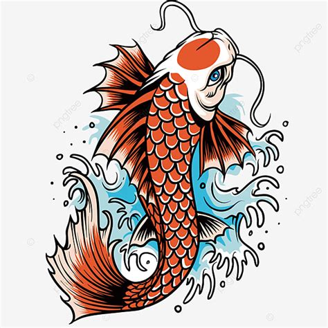 鯉魚圖|鯉魚圖案素材 